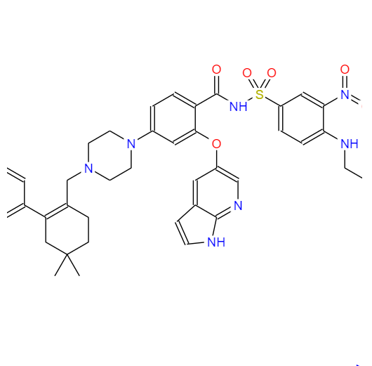 CAS：1257044-40-8，中文名称：维奈妥拉 英文名称：Venetoclax 