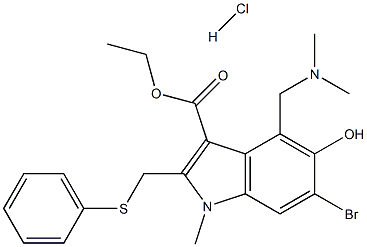 131707-23-8，盐酸阿比多尔， Arbidol hydrochloride