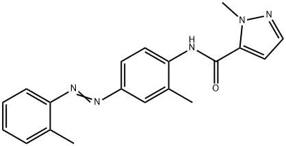 301326-22-7， 1-甲基-N-[2-METHYL-4-[2-(2-甲苯基)二氮烯基]苯基-1H-吡唑-5-甲酰胺  1-Methyl-N-[2-methyl-4-[2-(2-methylph