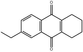 15547-17-8，2-乙基-5,6,7,8-四氢-9,10-蒽醌6-ethyl-1,2,3,4-tetrahydroanthraquinone