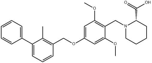 1675201-83-8， PD-1   2-Piperidinecarboxylic acid, 1-[[2,6-dimethoxy-4-[(2-methyl[1,1'-biphenyl]-3-yl