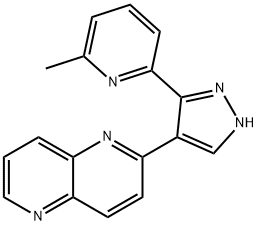 446859-33-2  2-[3-(6-甲基-2-吡啶基)-1H-吡唑-4-基]-1,5-萘啶 ALK5 inhibitor II
