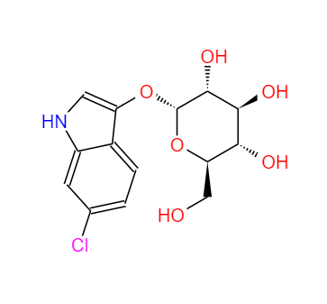 CAS号：467214-46-6  中文名称：6-氯-3-吲哚基-Α-D-吡喃葡萄糖苷