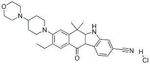 1256589-74-8艾乐替尼盐酸盐9-ethyl-6,6-diMethyl-8-(4-Morpholinopiperidin-1-yl)-11-oxo-5a,6,11,11a-tetrahydro