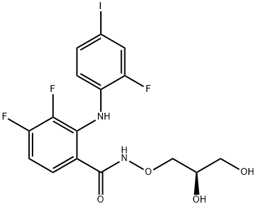 391210-10-9  N-[(2R)-2,3-二羟基丙氧基]-3,4-二氟-2-[(2-氟-4-碘苯)氨基]苯甲酰胺PD 0325901