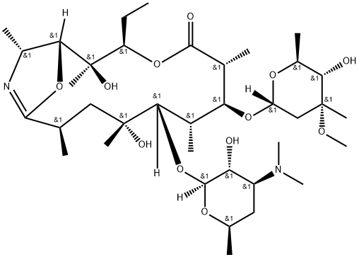 130800-90-7红霉素A 9,11-亚胺醚ErythroMycin A 9,11-IMino Ether