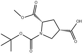 1378388-35-2  VELPATASVIR 中间体 (3S,5S)-1-(tert-butoxy carbonyl)-5-(methoxy carbonyl)pyrrolidine-3 -ca