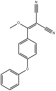 330792-69-3  1,1-二氰基-2-甲氧基-2-(4-苯氧基苯基)乙烯 Propanedinitrile, 2-[Methoxy(4-phenoxyphenyl)Methylene]-