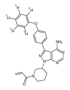 cas：1553977-17-5 ，伊布替尼布D5，Ibrutinib D5