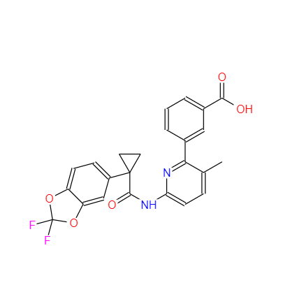  CAS：936727-05-8,鲁玛卡托 ,lumacaftor(VX809)