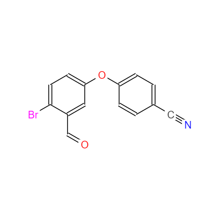 CAS：906673-54-9，4-(4-溴-3-甲酰基苯氧基)苯甲腈