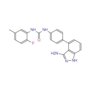 CAS：796967-16-3，利尼伐尼，Linifanib (ABT-869) 