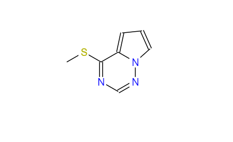 CAS：1596350-40-1,4-(Methylthio)pyrrolo[2,1-f][1,2,4]triazine