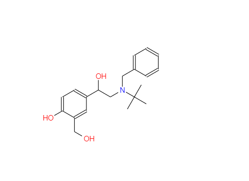 CAS：24085-03-8,[4-(2-(苄基(叔丁基)氨基)-1-羟基乙基)-2-(羟甲基)苯酚]