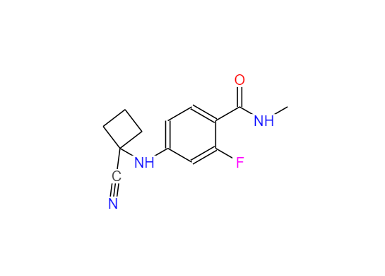 CAS：915087-26-2，4-((1-氰基环丁基)氨基)-2-氟-N-甲基苯甲酰胺