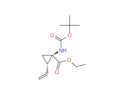 CAS：259217-95-3,(1R,2S)-1-((叔丁氧基羰基)氨基)-2-乙烯基环丙烷甲酸乙酯