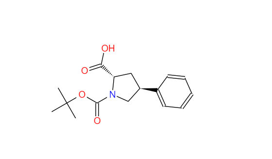 CAS：96314-29-3,N-叔丁氧羰基-(2S,4S)-4-苯基吡咯烷-2-羧酸