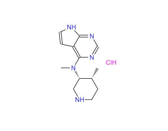 CAS：1260590-51-9,N-甲基-N-((3R,4R)-4-甲基吡啶-3-基)-7H-吡咯并[2,3-d]嘧啶-4-胺盐酸盐