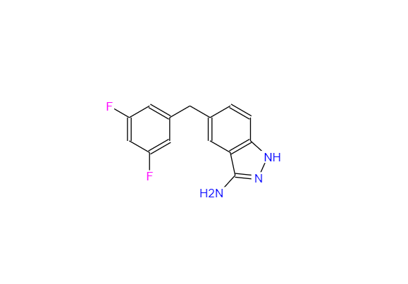 CAS：1108745-30-7,5-(3,5-二氟苄基)-1H-吲唑-3-胺
