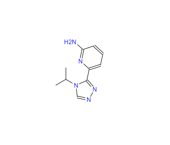 CAS：1448427-99-3,6-(4-异丙基-4H-1,2,4-三唑-3-基)吡啶-2-胺