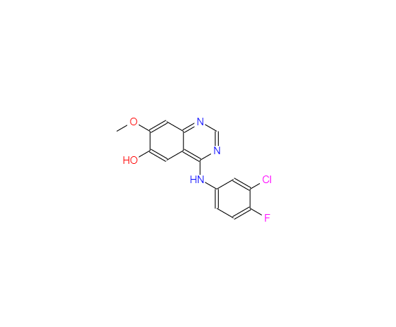 CAS：184475-71-6,4-(3-氯-4-氟苯氨基)-7-甲氧基喹唑啉-6-醇