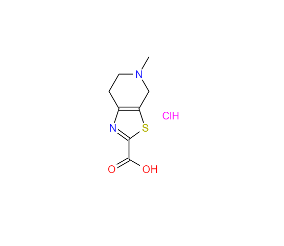 CAS：720720-96-7,4,5,6,7-四氢-5-甲基-噻唑并[5,4-c]吡啶-2-羧酸 盐酸盐