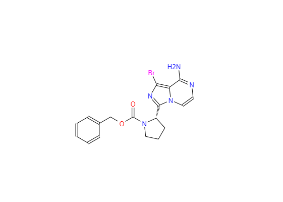 CAS：1420478-88-1,(S)-苯基 2-(8-氨基-1-溴咪唑[1,5-A]吡嗪-3-基)吡咯烷-1-羧酸酯