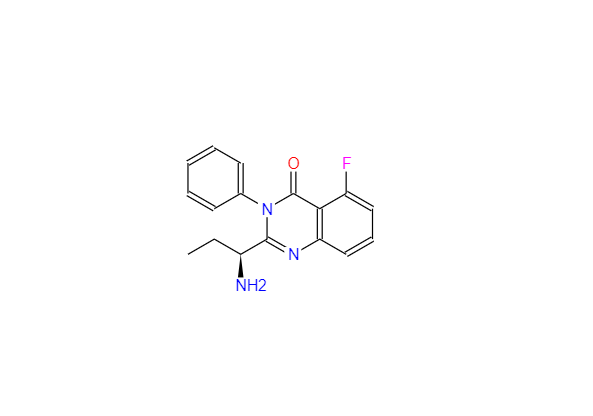 CAS：870281-86-0,2-[(1S)-1-氨基丙基]-5-氟-3-苯基-4(3H)-喹唑啉酮