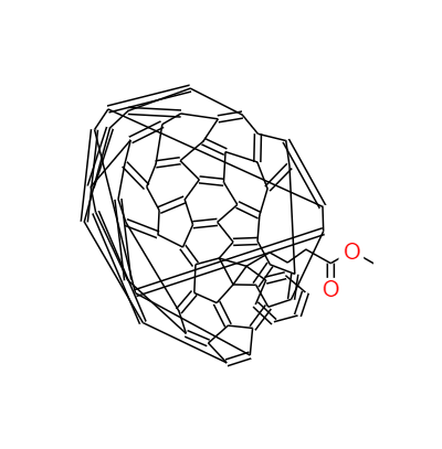 CAS：160848-22-6，[6,6]-苯基 C61 丁酸甲酯 ，PC61BM;PCBM(C60);  
