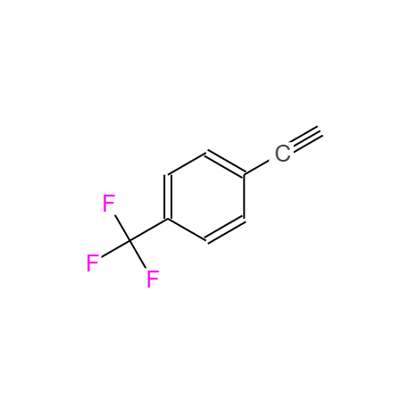 CAS：705-31-7，4-(三氟甲基)苯乙炔，Benzene,1-ethynyl-4-(trifluoroMethyl)- 