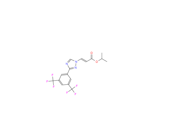 CAS：1333152-22-9,(Z)异丙基3-(3-(3,5-双(三氟甲基)苯基)-1H-1,2,4-三唑-1-基)丙烯酸酯