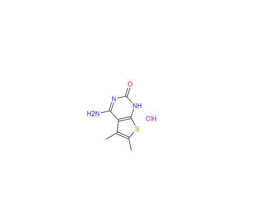 CAS：1033366-59-4,4-氨基-5,6-二甲基噻吩并[2,3-d]嘧啶-2(1H)-酮盐酸盐