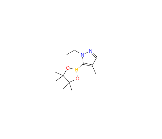 CAS：1047636-01-0,1-ethyl-4-methyl-5-(4,4,5,5-tetramethyl-1,3,2-dioxaborolan-2-yl)-1H-pyrazole