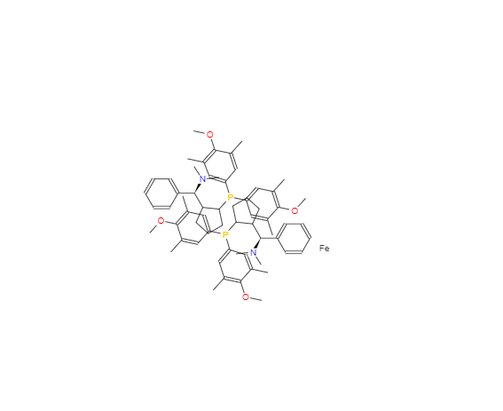 CAS：494227-37-1,(SP,S′P)-1,1′-双[双(4-甲氧基-3,5-二甲苯基)膦基]-2,2′-双[(R)-α-(二甲氨基)苯甲基]二茂铁