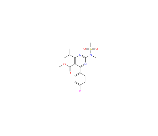 CAS：289042-11-1,Methyl 4-(4-fluorophenyl)-6-isopropyl-2-[(N-methyl-N-methylsulfonyl)amino]pyrimidine