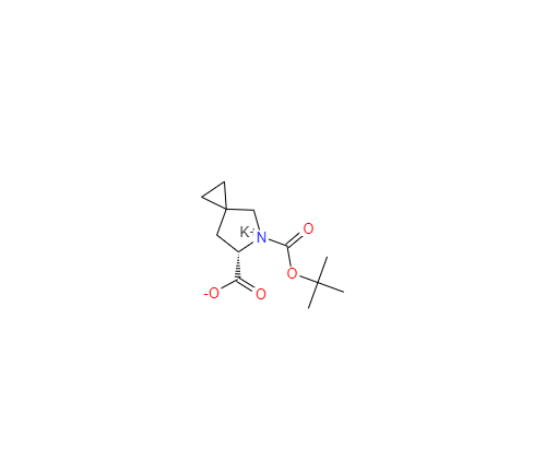 CAS：1441673-92-2,(S)-5-(叔丁氧羰基)-5-氮杂螺[2.4]庚烷-6-羧酸钾