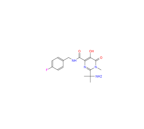 CAS：518048-03-8,2-(1-氨基-1-甲基乙基)-N-[(4-氟苯基)甲基]-5-羟基-1-甲基-6-氧代-1,6-二氢嘧啶-4-甲酰胺