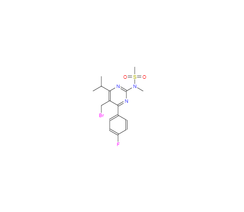 CAS：799842-07-2,N-(5-(溴甲基)-4-(4-氟苯基)-6-异丙基嘧啶-2-基)-N-甲基甲磺酰胺（瑞舒伐他汀杂质）