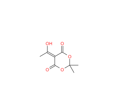 CAS：85920-63-4,5-(1-羟基乙亚基)-2,2-二甲基-1,3-二氧杂环己-4,6-二酮