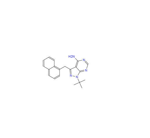 CAS：221244-14-0,1-(叔丁基)-3-(萘-1-基甲基)-1H-吡唑并[3,4-d]嘧啶-4-胺