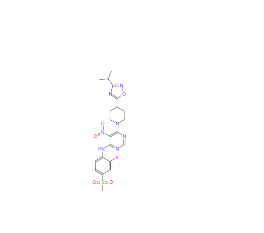 CAS：733750-99-7,N-(2-Fluoro-4-(methylsulfonyl)phenyl)-6-(4-(3-isopropyl-1,2,4-oxadiazol-5-yl)piperid