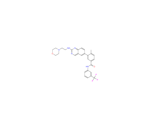 CAS：882663-88-9,4-甲基-3-[2-[[2-(4-吗啉基)乙基]氨基]-6-喹唑啉基]-N-[3-(三氟甲基)苯基]苯甲酰胺