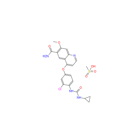 CAS：857890-39-2，乐法替尼甲磺酸盐