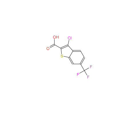 CAS：923849-73-4，3-氯6-(三氟甲基)苯并[b]噻吩-2-羧酸