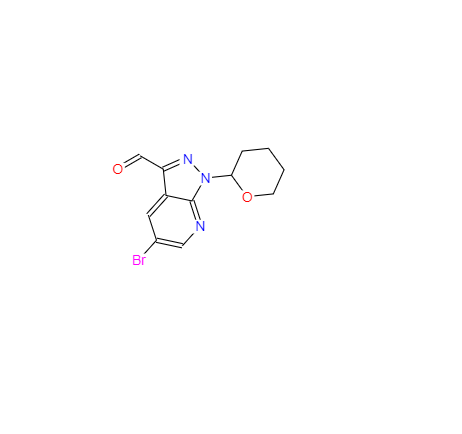 CAS：1314734-59-2,5-Bromo-1-(tetrahydro-2H-pyran-2-yl)-1H-pyrazolo[3,4-b]pyridine-3-carbaldehyde