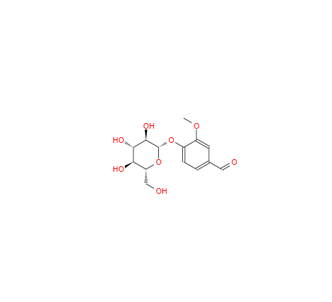 CAS：494-08-6,4-(β-D-葡萄糖基)-3-甲氧基苯甲醛