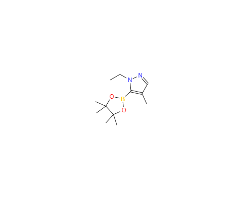 CAS：1047636-01-0,1-Ethyl-4-methyl-5-(4,4,5,5-tetramethyl-1,3,2-dioxaborolan-2-yl)-1H-pyrazole
