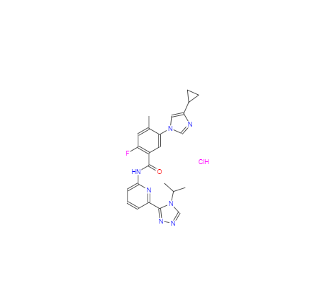 CAS：1448428-05-4,GS-4997 HCl salt