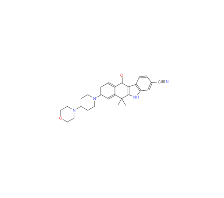 CAS：1256577-71-5,6,6-diMethyl-8-(4-Morpholinopiperidin-1-yl)-11-oxo-6,11-dihydro-5H-benzo[b]carbazol