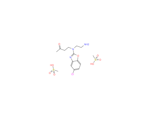 CAS：1276666-12-6,4-((2-氨基乙基)(5-氯苯并[d]恶唑-2-基)氨基)丁-2-酮二甲磺酸盐